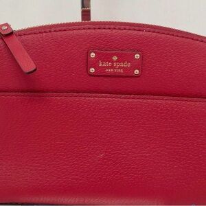 Kate Spade NY Millie Grove Street Women’s Red Leather Crossbody Bag Purse NWOT